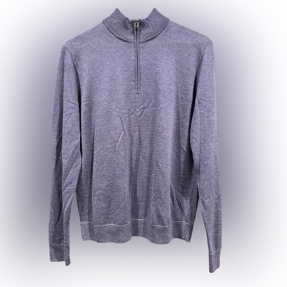 Nordstrom Men's Merino Wool Zip-Up Sweater